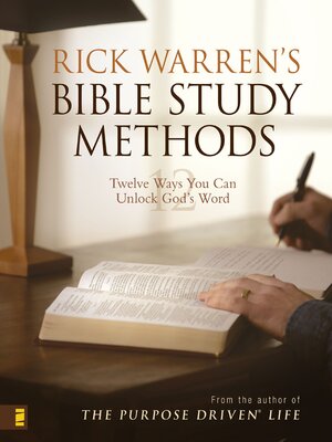 cover image of Rick Warren's Bible Study Methods